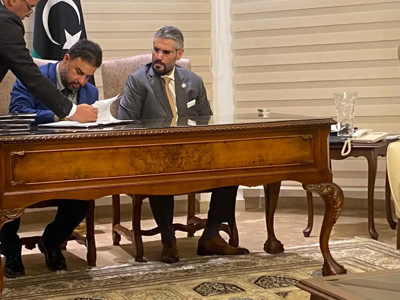 سفير ليبيا - الدكتور كريم أشرف السفير عبدالمطلب ثابت