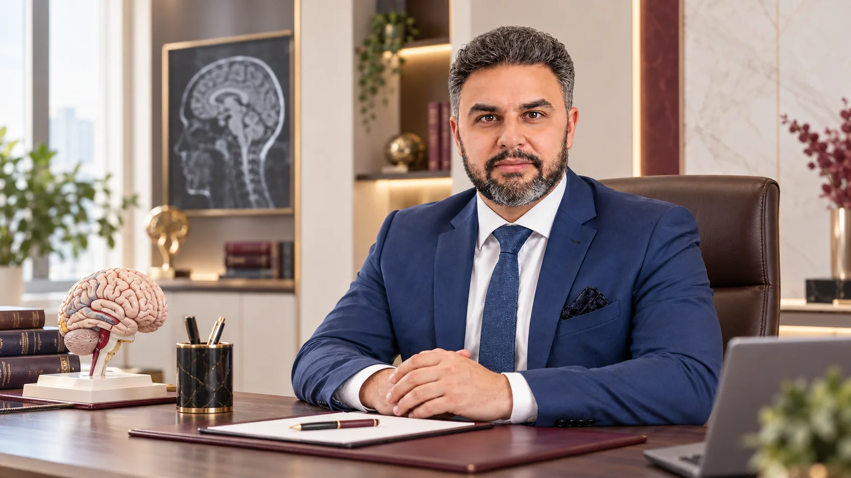 د. كريم أشرف استشاري المخ والأعصاب