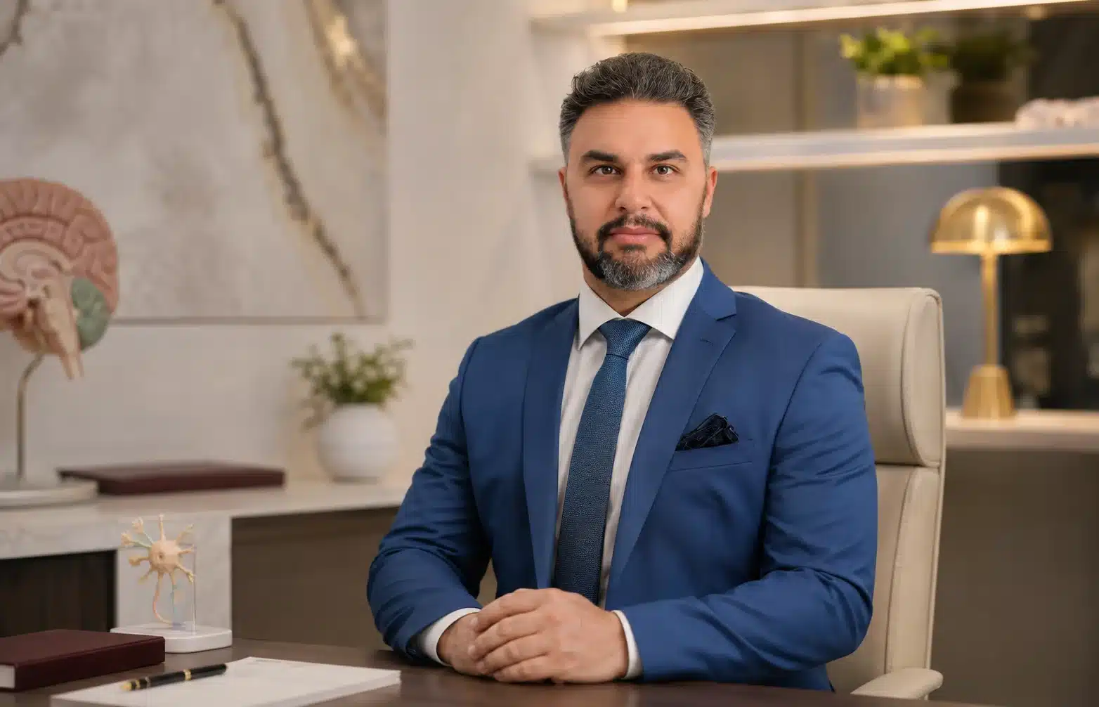 د. كريم أشرف — استشاري المخ والأعصاب